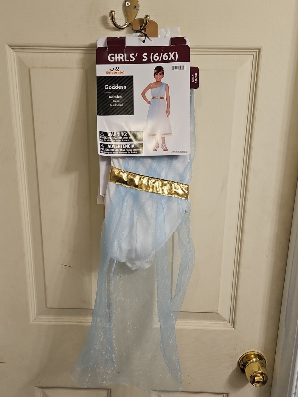 Girls' Goddess Dress Costume